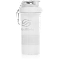 Smartshake Original2GO спортивний шейкер + накопичувач колір Pure White 600 мл