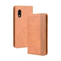 BUSINESS Ovitek za denarnico Samsung Galaxy Xcover Pro rjav