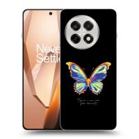 Silikónový čierny obal pre OnePlus 13R 5G - Diamanty Black