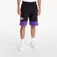 New Era NBA Colour Block Shorts Los Angeles Lakers Black/ True Purple S