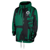 Nike NBA Boston Celtics Courtside Club Woven Full-Zip Jacket - Pánske - Bunda Nike - Čierne - HV9690-010 - Veľkosť: M
