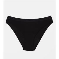 Snuggs Brief Medium Black Menstruationsslip aus Stoff bei mittlerer Menstruation Größe S 1 St.