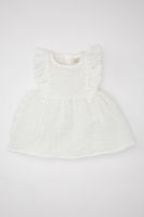 DEFACTO Baby Girl Sleeveless Muslin Dress