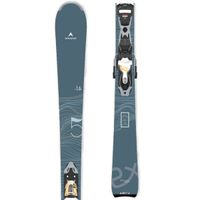 Dynastar E LITE 5 XPRESS + XPRESS W 11 GW Дамски ски за ски спускане, тъмносин, размер