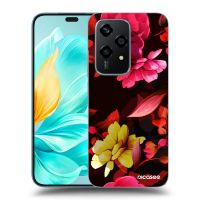 Silikónový čierny obal pre Honor 200 Lite - Dark Peonny