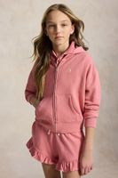 Polo Ralph Lauren mikina na zips s kapucňou detská bavlnená