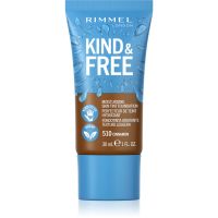 Rimmel Kind & Free Moisturising Skin Tint leichtes feuchtigkeitsspendendes Make up Farbton 510 Cinnamon 30 ml