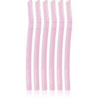 BrushArt Accessories Face & Brow razors britev za obrvi 6 kos