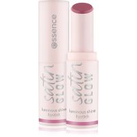 essence satin GLOW cremiger Lippenstift mit Satin-Finish Farbton 04 Let´s Get Mauvin 3.5 g