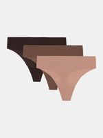 Under Armour UA Pure Stretch Mesh THONG Thong - 3pk - Women's Thong