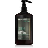 Arganicare For Men 2-In-1 Shampoo & Body Wash гель для душу та шампунь 2 в 1 для чоловіків 400 мл