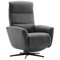 Livetastic RELAXAČNÉ KRESLO, textil, tmavosivá