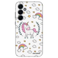 Fashion Case pre Samsung Galaxy A55 5G A556B - Unicorn hviezdne nebo