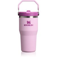 Stanley IceFlow™ Flip Straw Tumbler steklenica za vodo iz nerjavnega jekla Cherry Blossom 600 ml