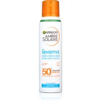 Garnier Ambre Solaire Sensitive Advanced мъгла за тен в спрей за много чувствителна кожа SPF 50+ 150 мл.