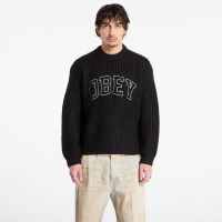 Sweter OBEY Collegiate Sweater Black Multi XL