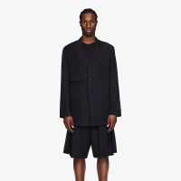 Μπουφάν Y-3 Crinkle Viscose Chore Coat Black/ Night Grey M
