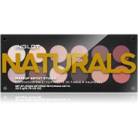 Inglot Makeup Artist Studio Palette Lidschattenpalette Farbton NATURALS 18,7 g