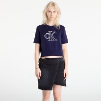 Πουλόβερ Calvin Klein Jeans Logo Ss Top Sweater Purple M