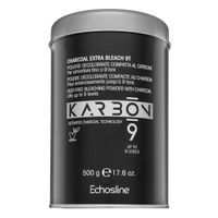 Echosline Karbon 9 Dust-Free Bleaching Powder with Charcoal puder dla rozjaśnienia włosów 500 g