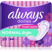 Always Dailies Normal To Go Fresh Slipeinlagen 20 St.