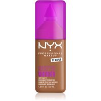 NYX Professional Makeup Make ‘Em Wonder Viegls un matējošs tonālais krēms (tonis) 31 Maple 30 ml