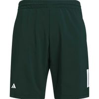 adidas CLUB 3STR SHORT Мъжки панталони за тенис, тъмнозелено, размер XXL 7"