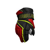 Rukavice Bauer Vapor Hyperlite S22 SR, Senior, 14",  čierna-červená-žlutá