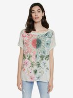 Desigual TS Copenhague Tricou Bej