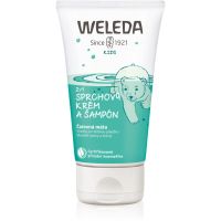 Weleda Kids Magic Mint krema za prhanje in šampon za otroke 2 v 1 150 ml