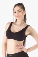 Bavlněná sportovní podprsenka Gina 97001P Černá 2XL