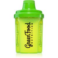 GreenFood Nutrition Shaker спортивний шейкер Transparent Green 300 мл