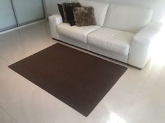 Kusový koberec Astra hnědá Kruh Ø 80 cm