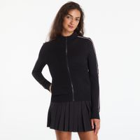 Sweter GUESS Meissa Full Zip Ls Sweater Jet Black XS
