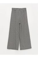 LC Waikiki Lcw Elastic Waist Plaid Girl's Trousers