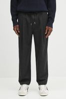 Drôle de Monsieur pantaloni de lână Le Pantalon Cropped Flanelle