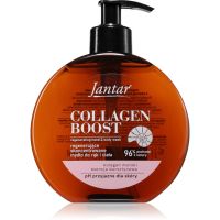 Farmona Jantar Collagen Boost regenerierendes Duschgel für Hände und Körper 400 ml