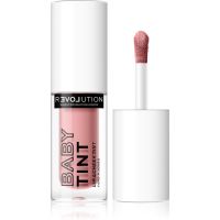 Revolution Relove Baby Tint tekoče rdečilo in sijaj za ustnice odtenek Baby 1.4 ml