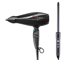 Profesionálny fén na vlasy BaByliss Pro Excess-HQ Ionic - 2600 W + klasická kulma na vlasy BaByliss Pro DigiCurl - 16 mm zadarmo + darček zadarmo
