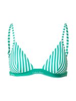 Calvin Klein Swimwear Bikini gornji dio  zelena / bijela