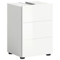 MID.YOU SKRINKA POD UMÝVADLO, biela s vysokým leskom, biela, 38/56/34 cm