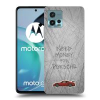 Silikónový čierny obal pre Motorola Moto G72 - Garage Scratch