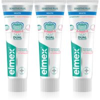 Elmex Sensitivity + Gum Strenght Whitening zubna pasta za osjetljive zube 3x75 ml