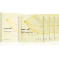 Medicube Kojic Acid Turmeric Brightening Gel Mask hydratačná a rozjasňujúca maska s gélovou textúrou 4 ks