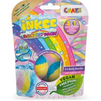 Craze INKEE Rainbow Multipack бластър за вана с бадемово масло 3 бр.