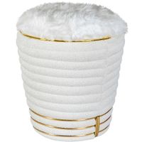 MID.YOU TABURET, textil, 42/50 cm