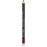 Astra Make-up Professional kontúrovacia ceruzka na pery odtieň 36 Dark Red 1,1 g