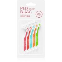 MEDIBLANC Interdental Pick-brush Angle medzizubná kefka 5 ks Mix kit 5 ks