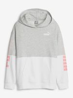 Puma Power Sweatshirt Kinder Grau