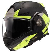Překlopná moto přilba LS2 FF901 Advant X Oblivion Matt Black H-V P/J 3XL (65-66)